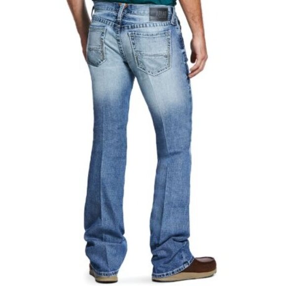 Arita M7 Slim Fit Stretch Straight Leg Size 30/32 Western Denim Jeans NWT - Picture 2 of 10